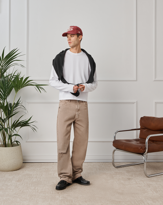 545 Everyday Denim 01 Distressed Regular