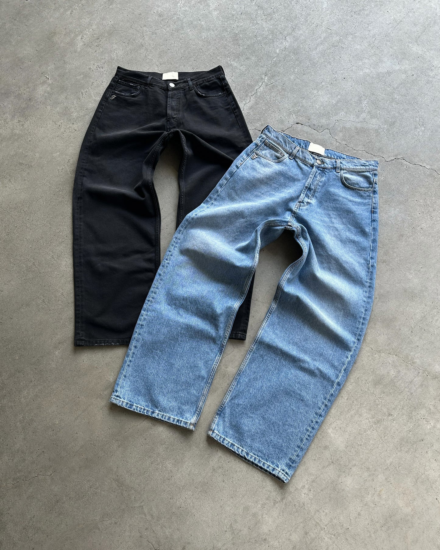 545 DON'T MISS IT 02 WIDE LEG MIDNIGHT BLACK DENIM