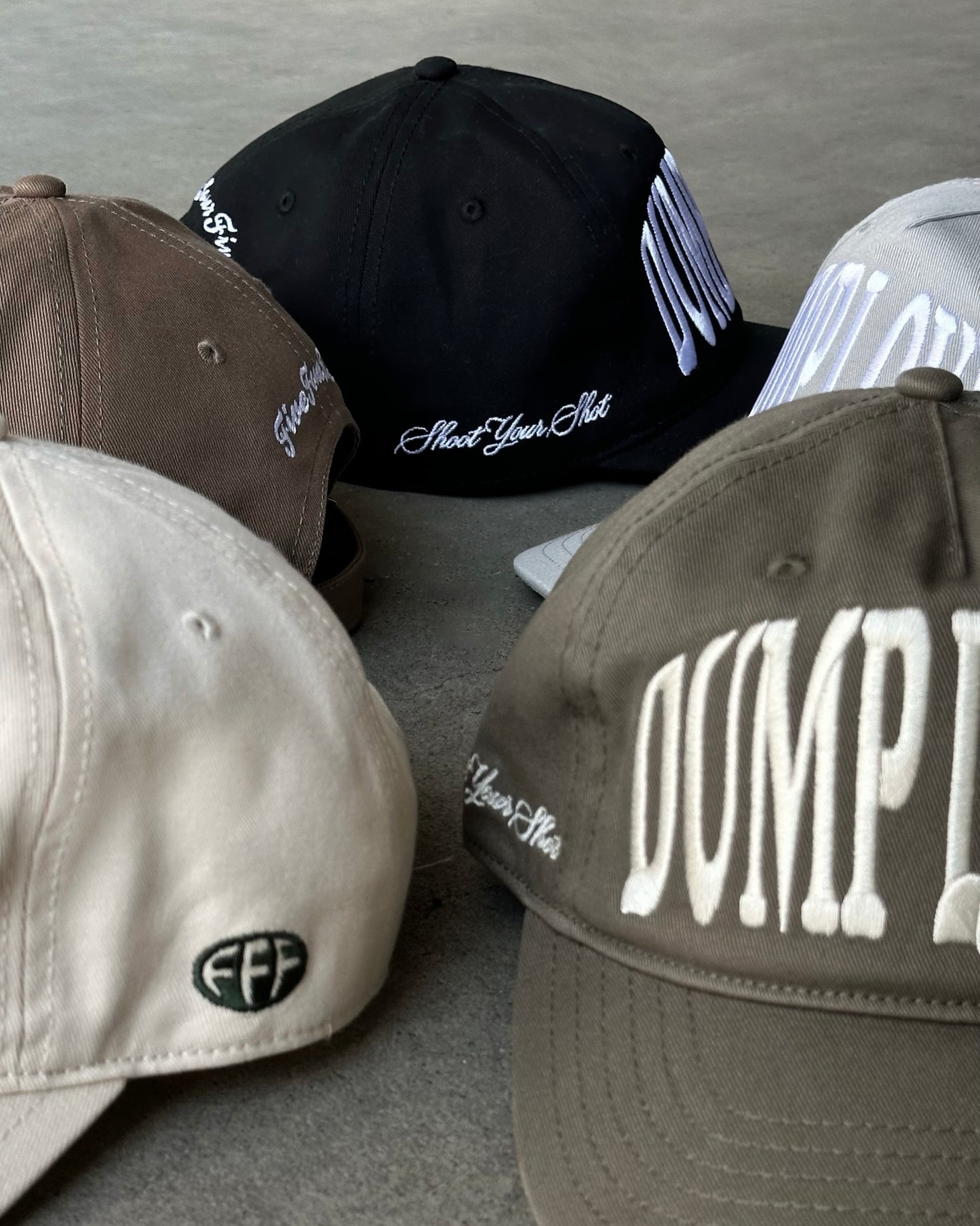 545 DUMP LOVER 6-PANEL HAT BLACK