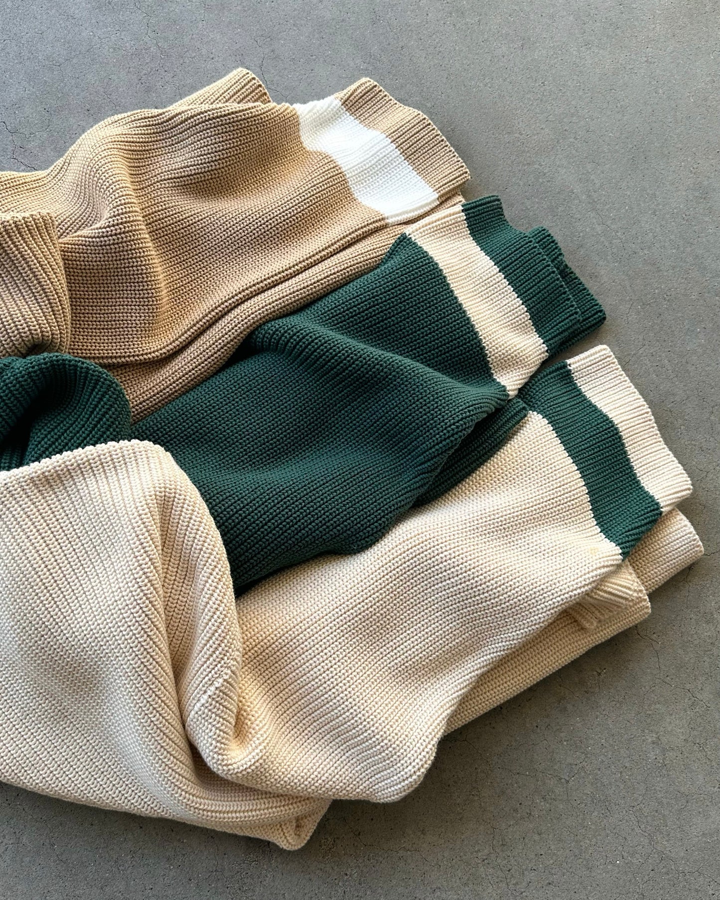 545 OXFORD SWEATER DUST CREAM