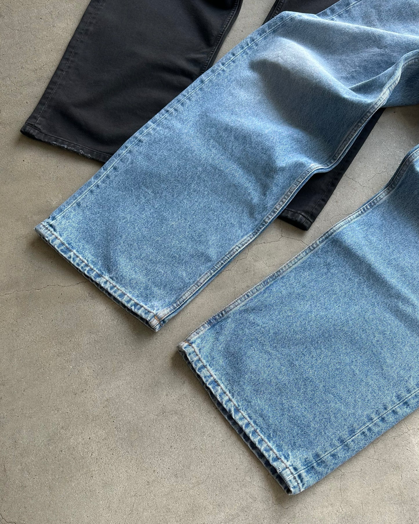 545 DON'T MISS IT 02 WIDE LEG WASHED BLUE DENIM