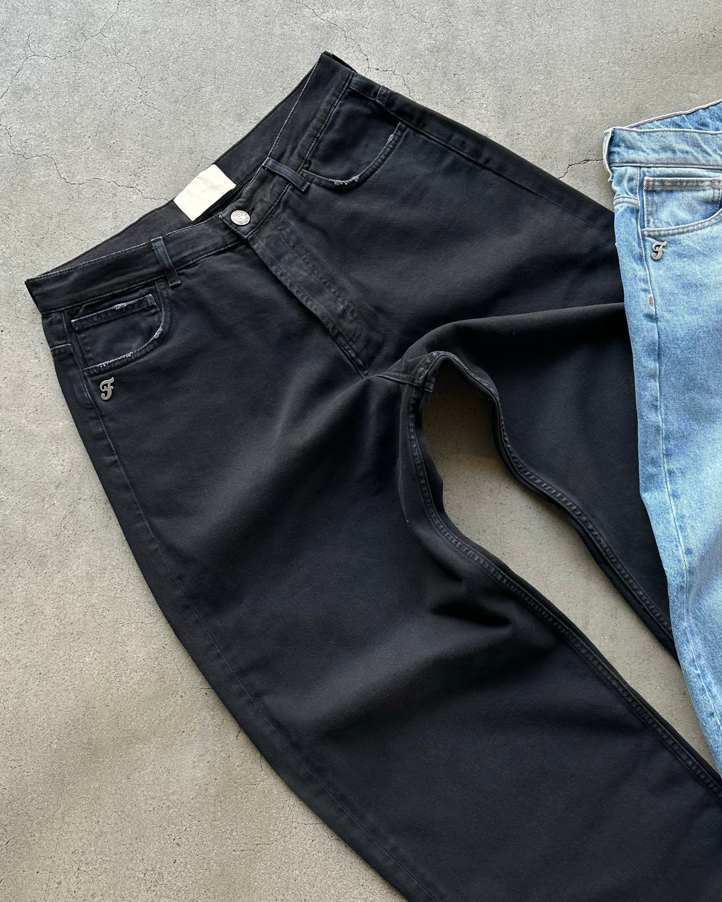 545 DON'T MISS IT 02 WIDE LEG WASHED BLUE DENIM