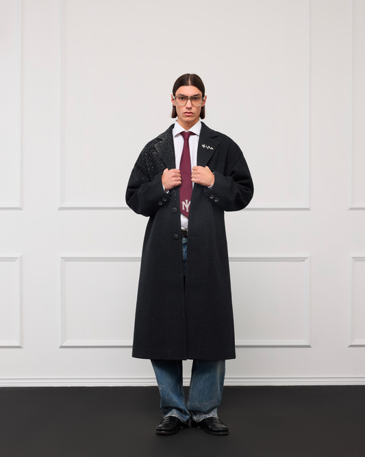 545 Crystal Wool Coat