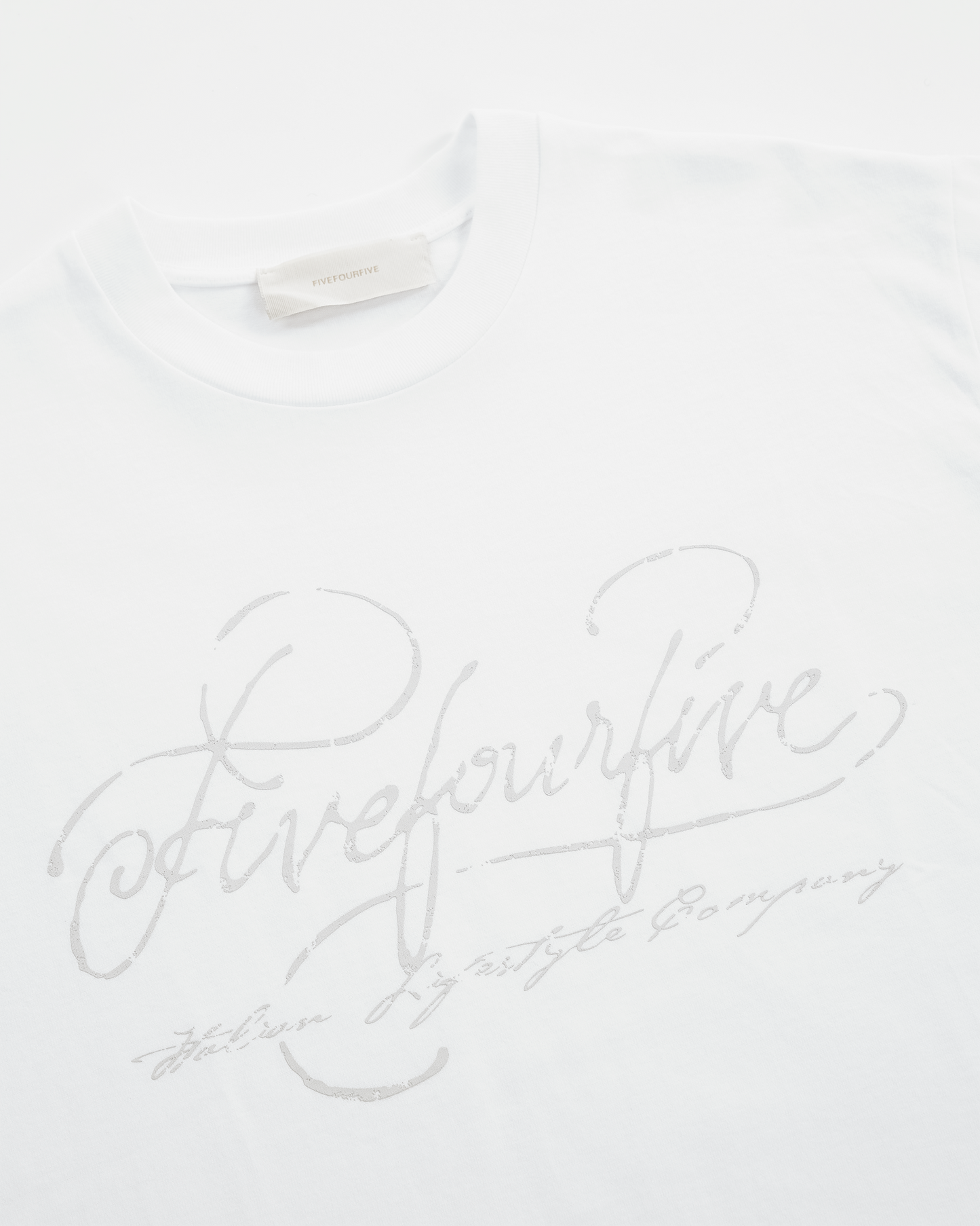545 Calligraphic Logo Tee