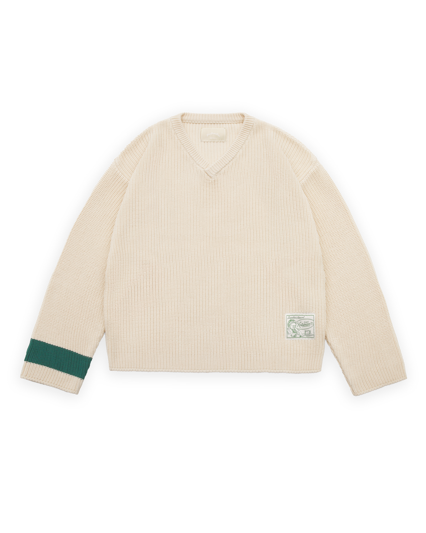 545 OXFORD SWEATER DUST CREAM