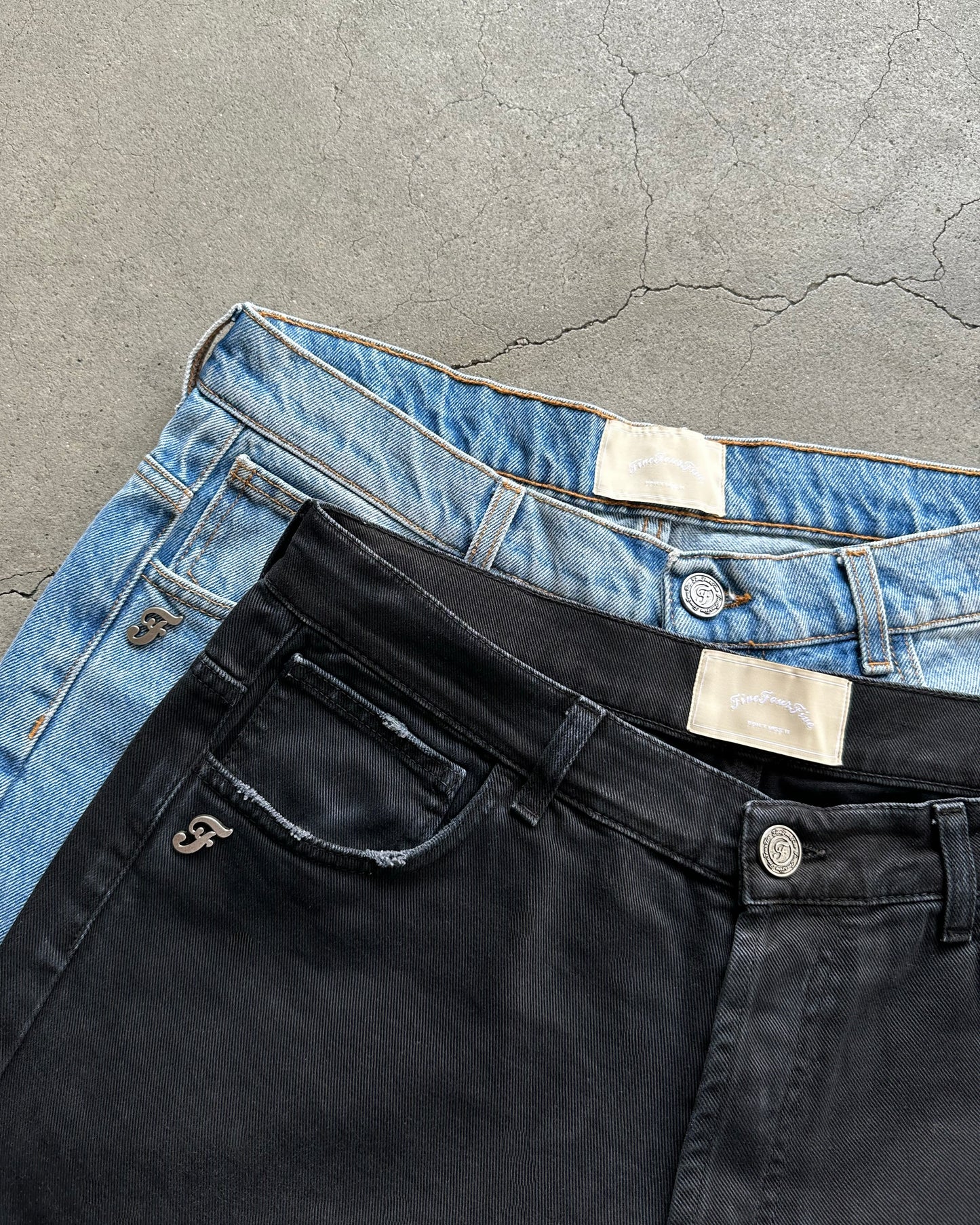 545 DON'T MISS IT 02 WIDE LEG WASHED BLUE DENIM