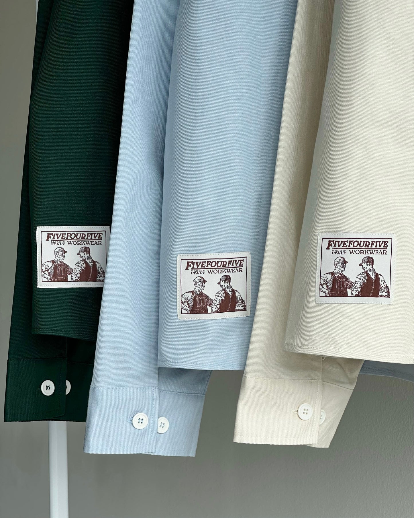 545 OXFORD SHIRT DUST WHITE