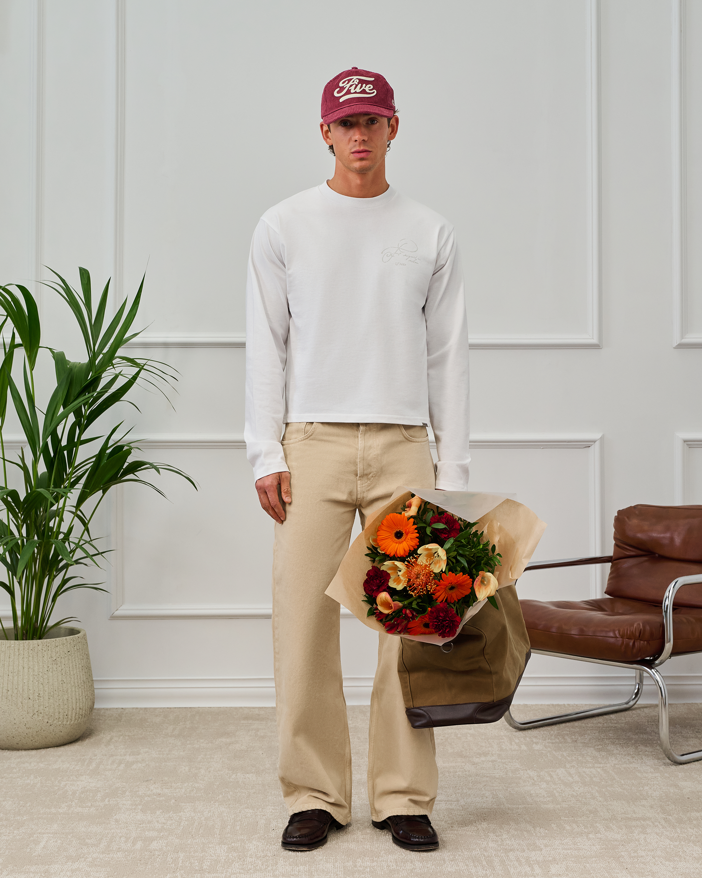 545 Calligraphic Logo Longsleeve