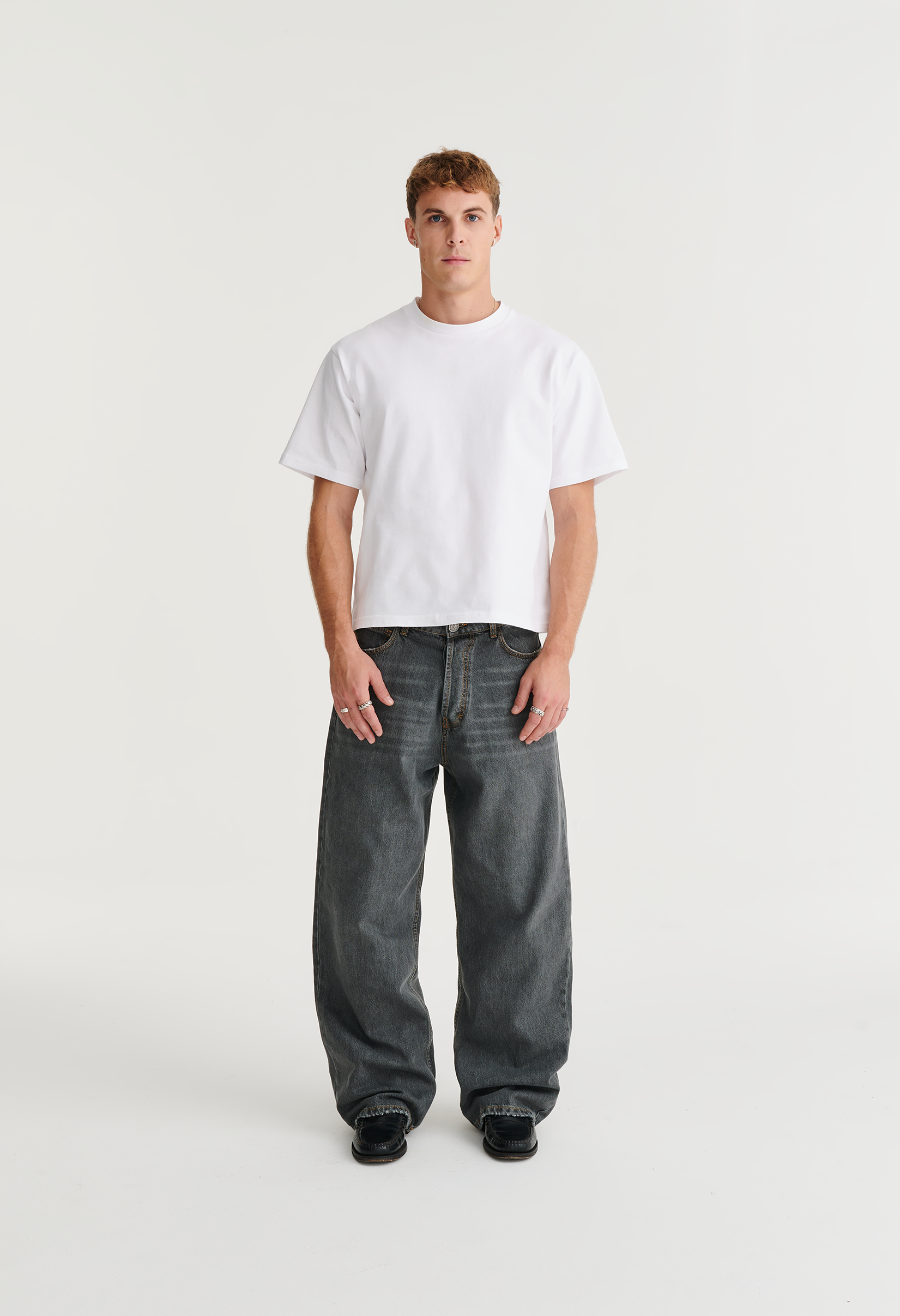 545 EVERYDAY DENIM 02 WIDE LEG WASHED GREY