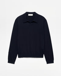 545 Knitted Polo Longsleeve