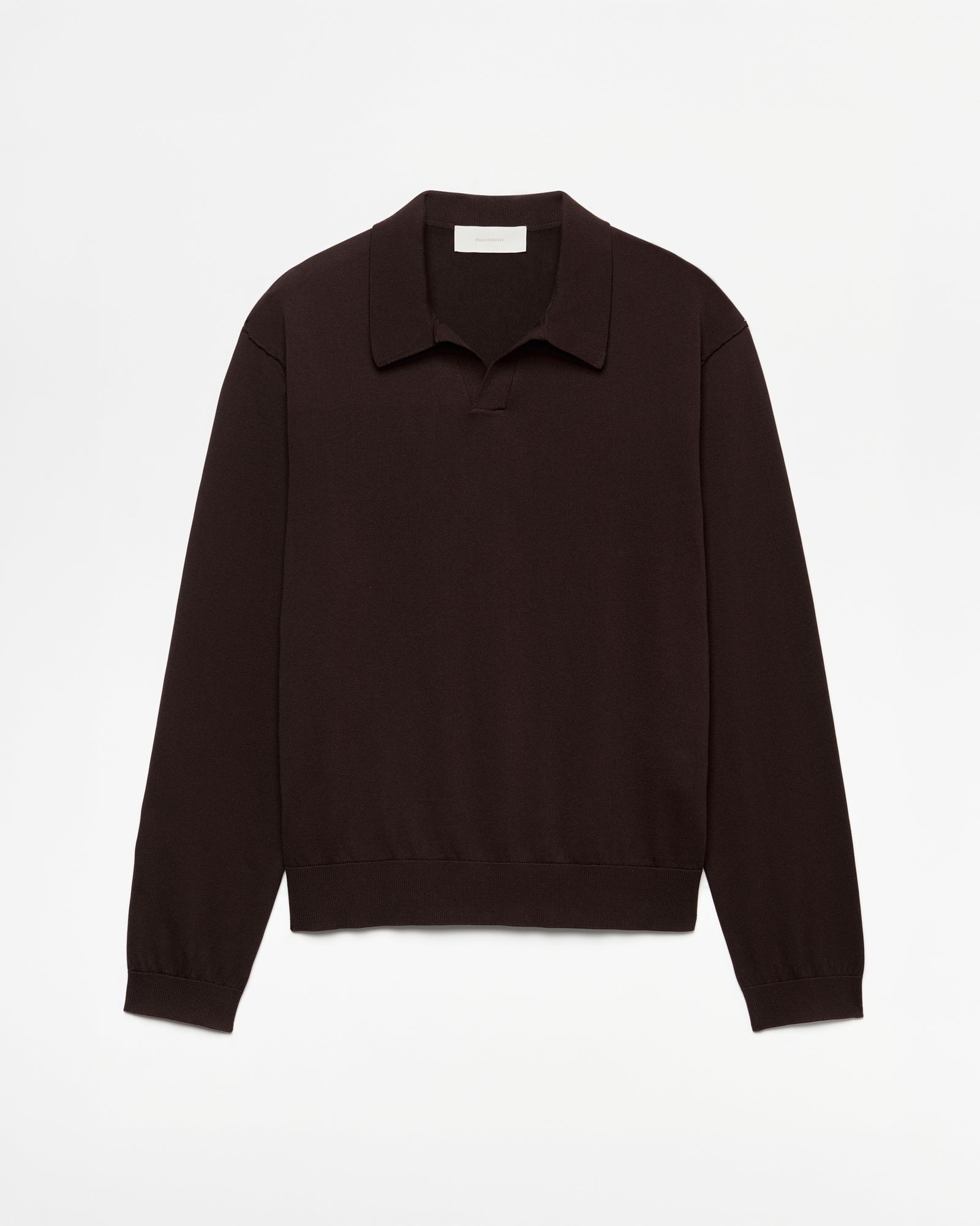 545 Knitted Polo Longsleeve