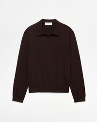 545 Knitted Polo Longsleeve