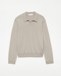 545 Knitted Polo Longsleeve