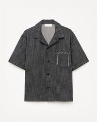 545 Lightweight Raw Denim Bowling Shirt