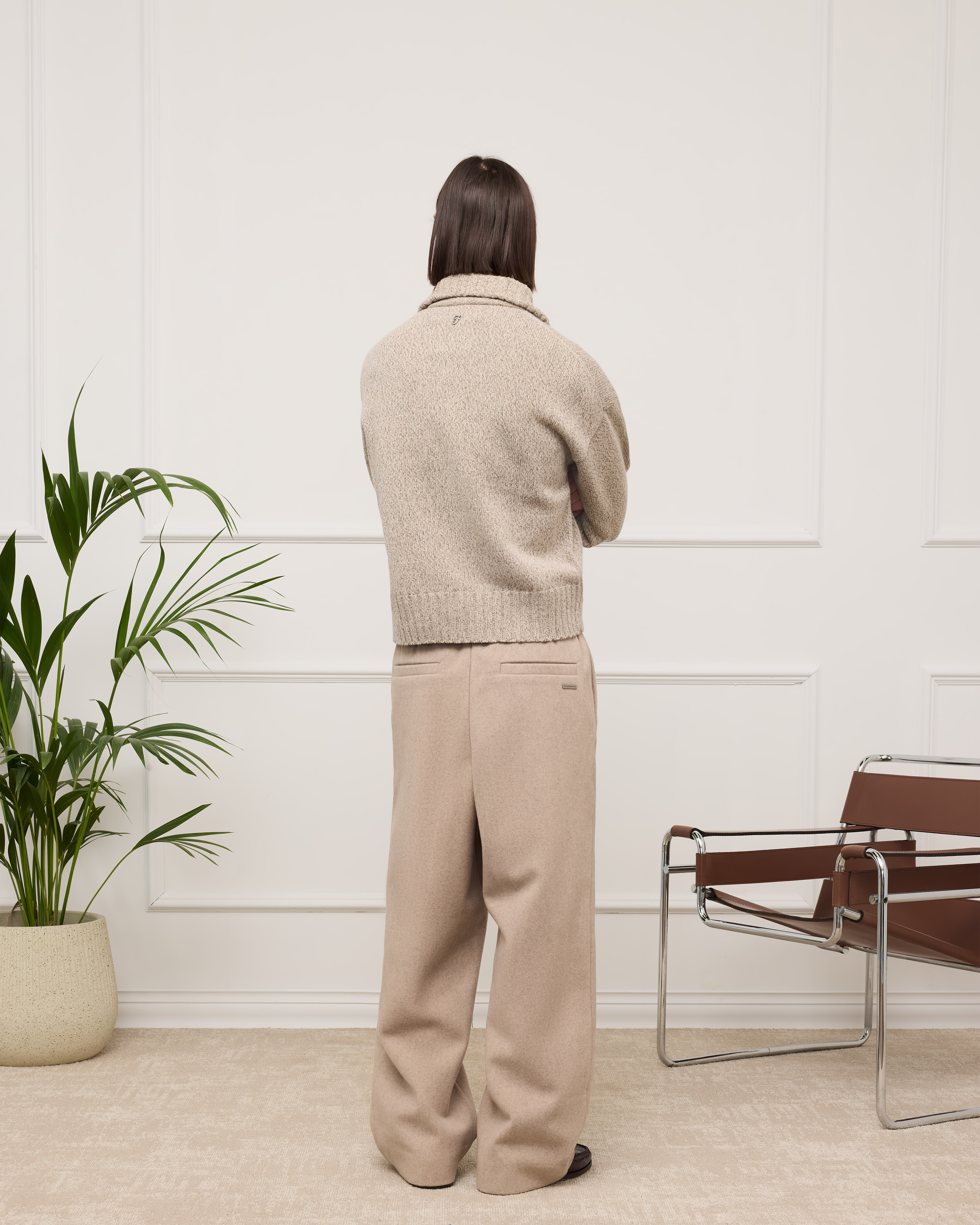 545 Half Zip Heavy Sweater