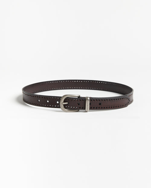 545 Pierced Leather Belt