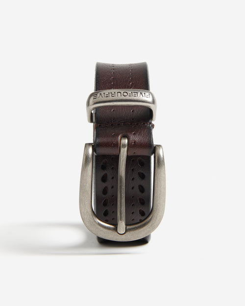 545 Pierced Leather Belt