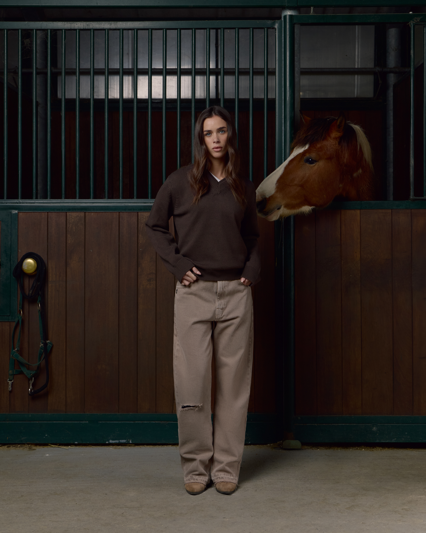 AFH-V-NECK-JUMPER-BROWN-4