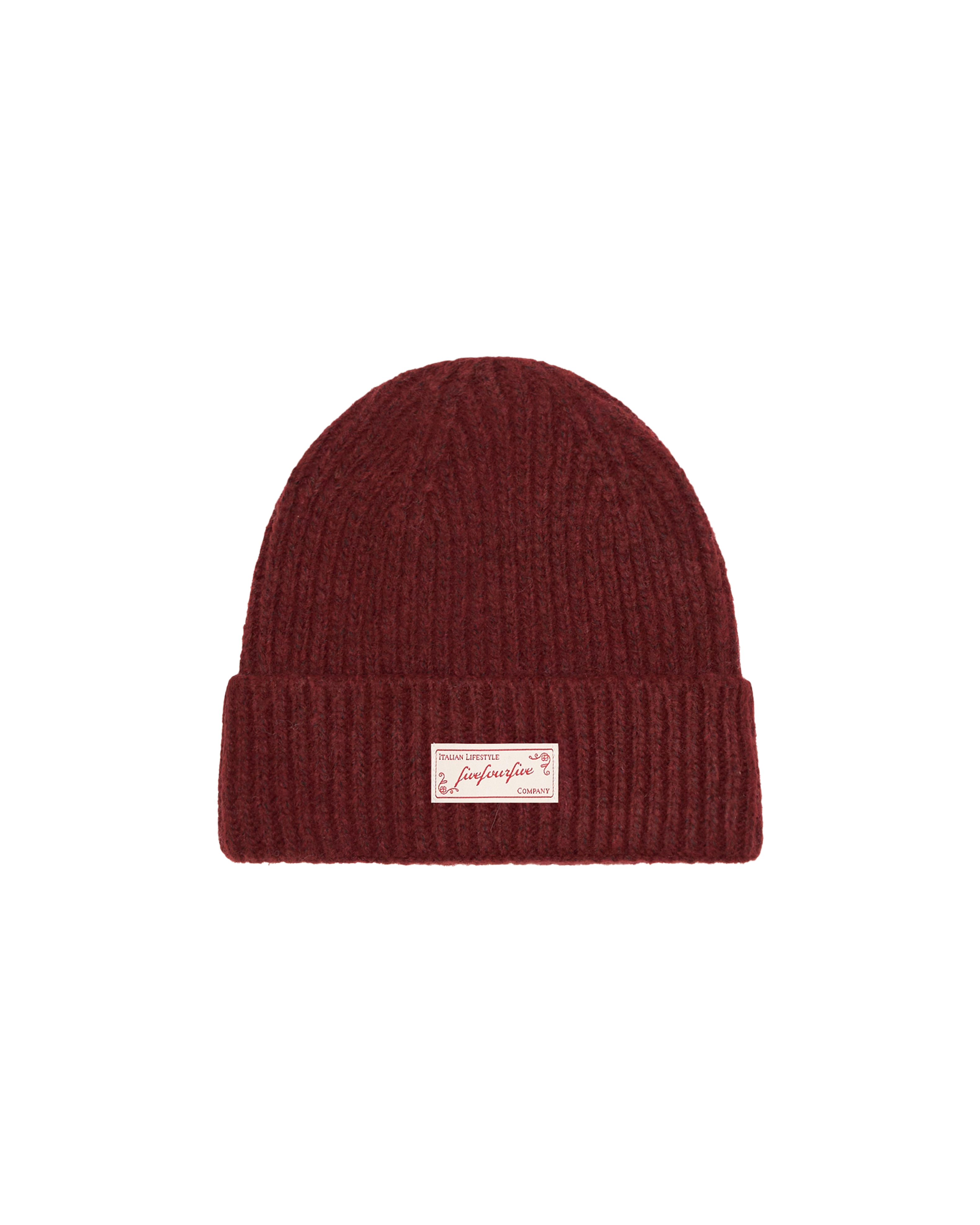 545 WINTER BEANIE BURGUNDY RED