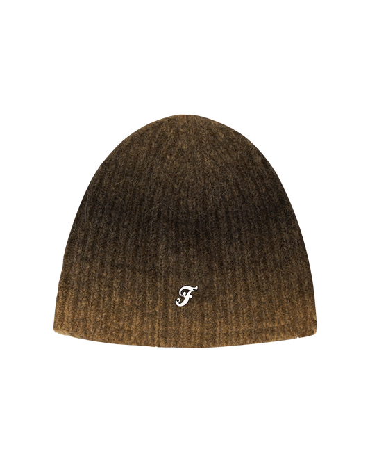 545 ALPACA FADED BEANIE BROWN