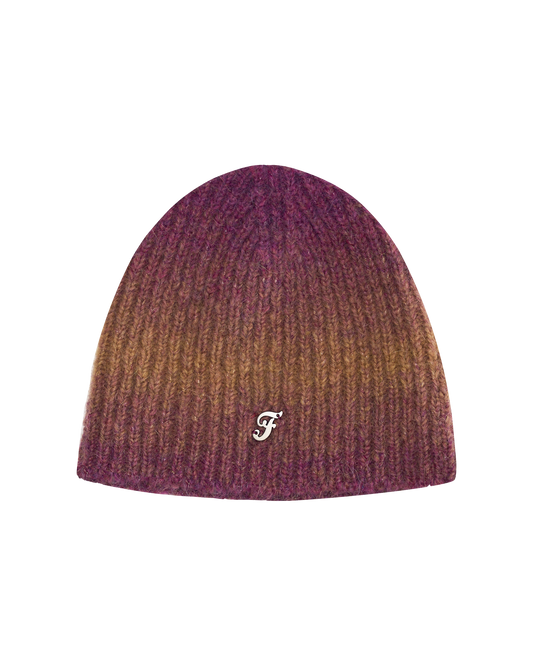 545 ALPACA FADED BEANIE PURPLE