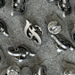 545 SILVER METAL PINS - 2 PACK