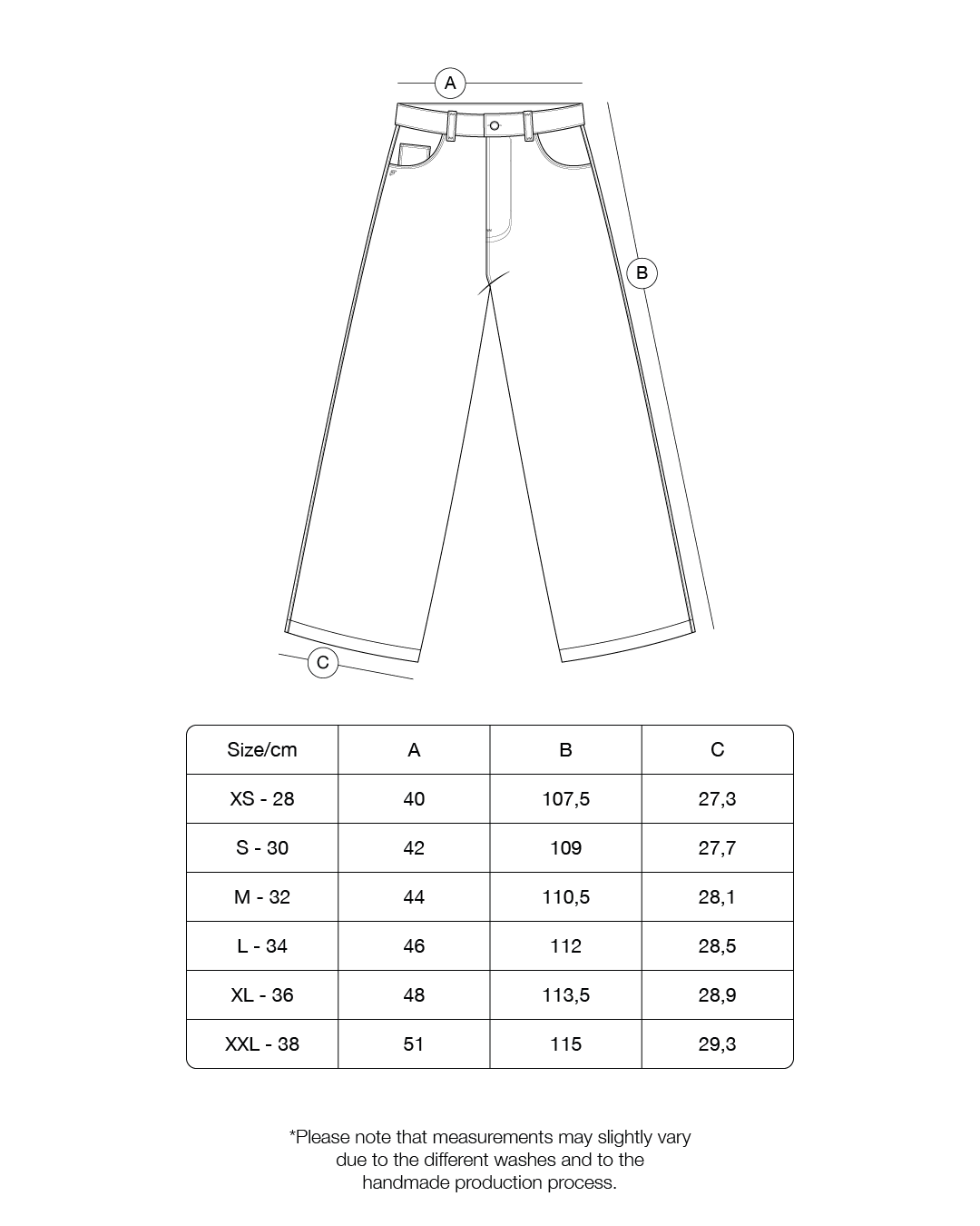 Size guide