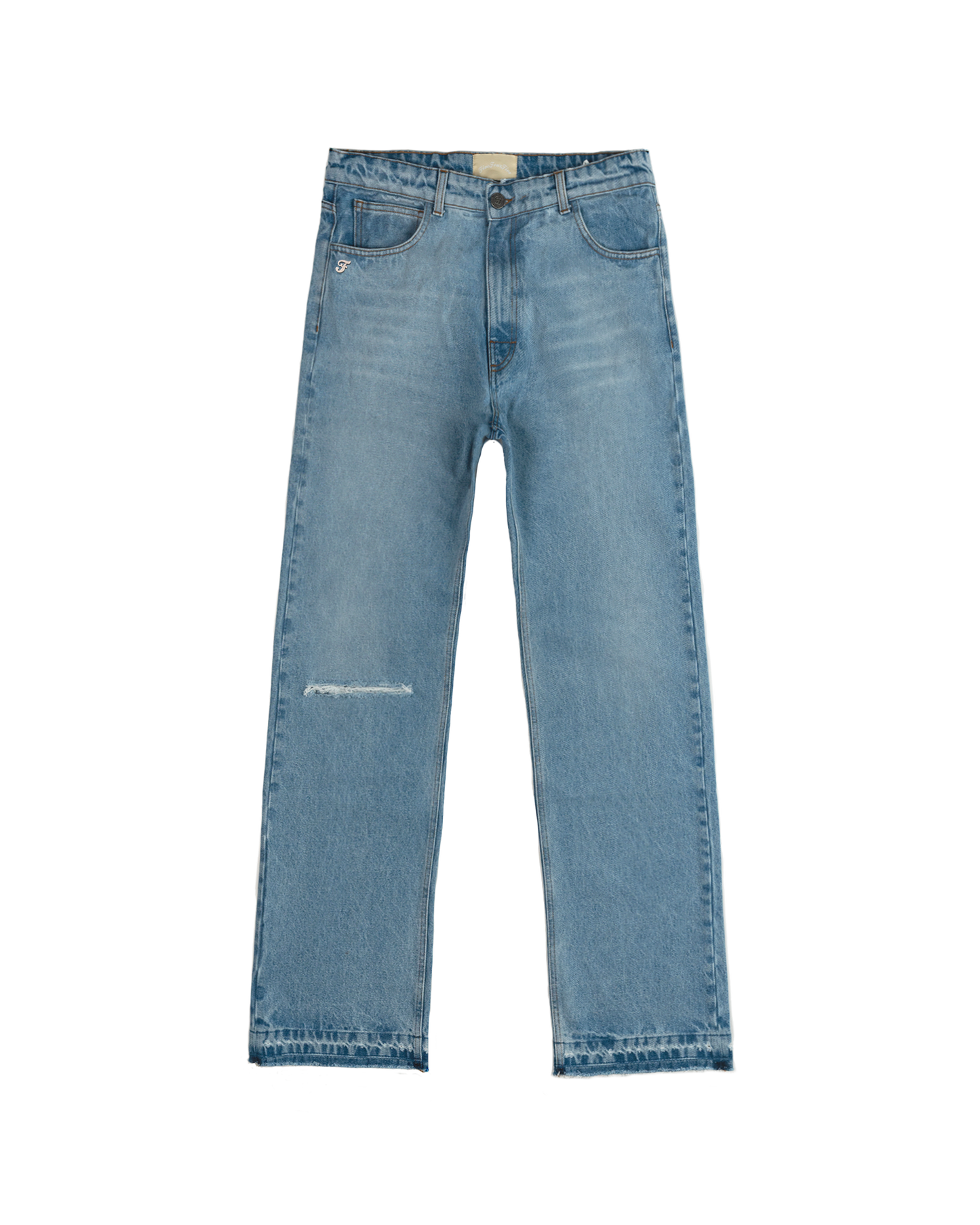 545 DON'T MISS IT 01 DISTRESSED WASHED BLUE DENIM
