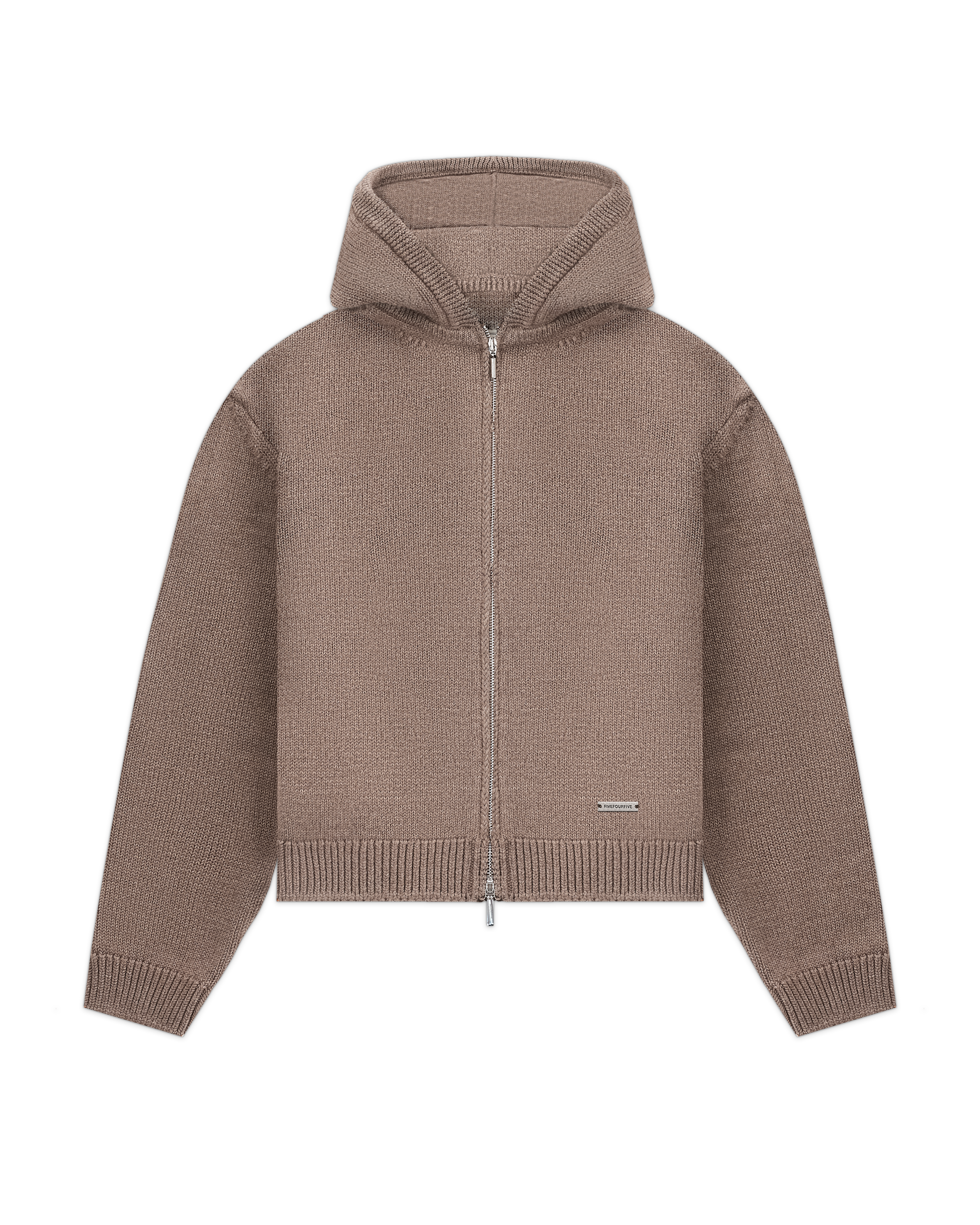 545 Knitted Zip Hoodie