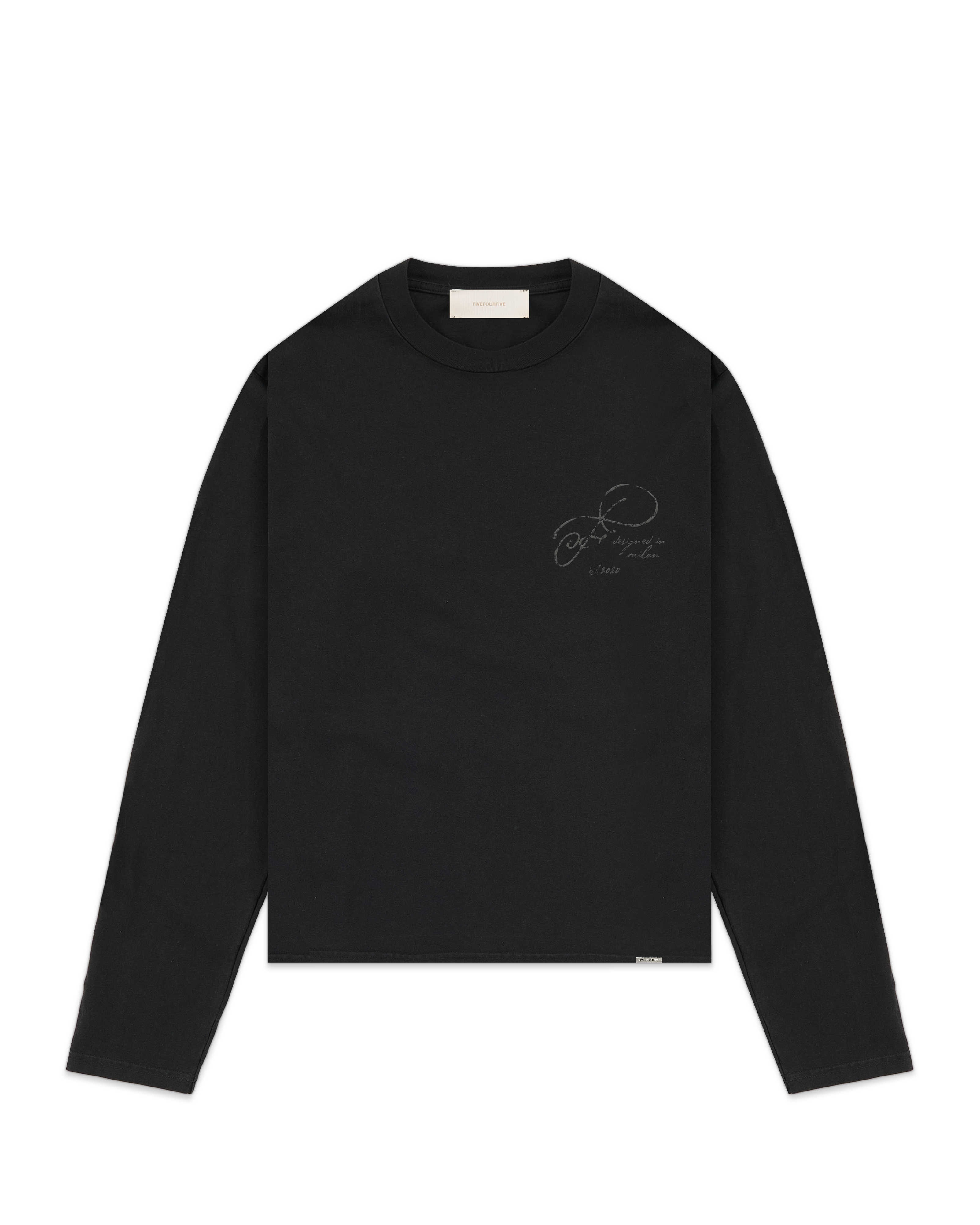 545 Calligraphic Logo Longsleeve