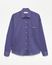 545 Ultralight Oversized Striped Shirt