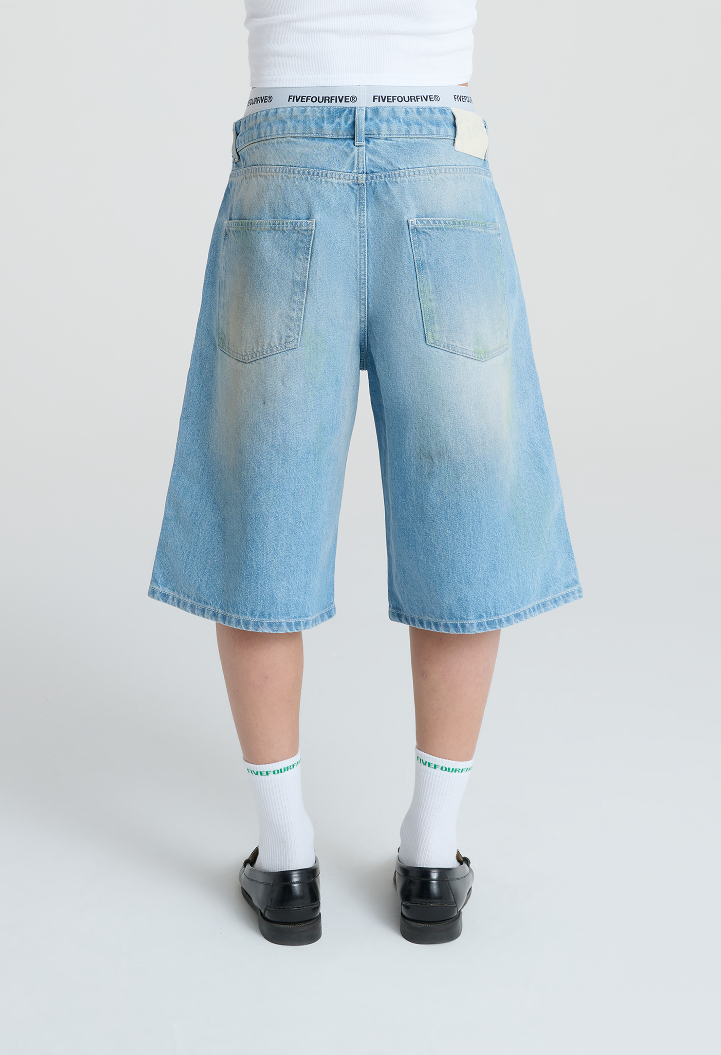 545 DENIM 02 SHORTS DIRTY GRASS