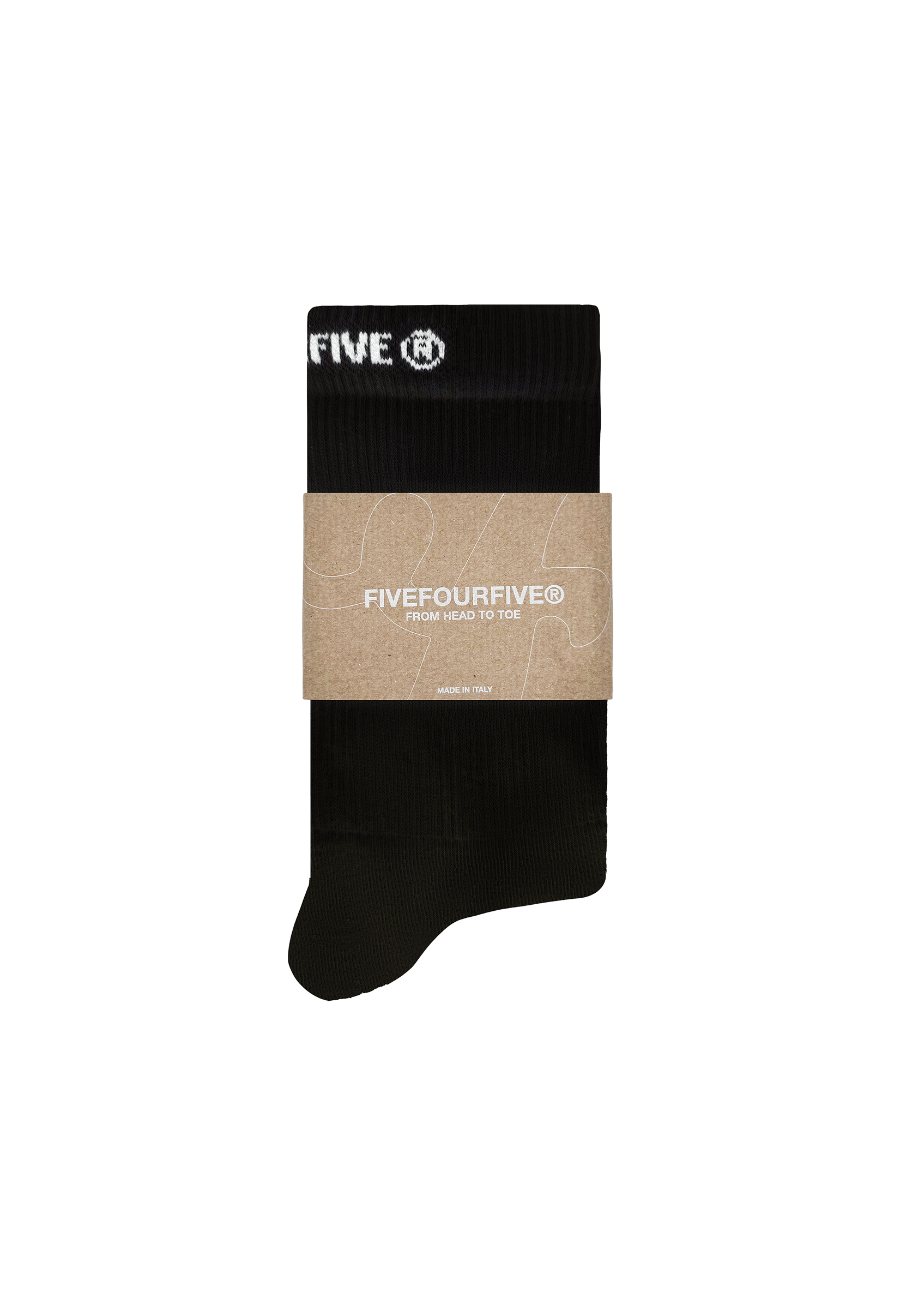 545 EVERYDAY SOCKS BLACK / WHITE