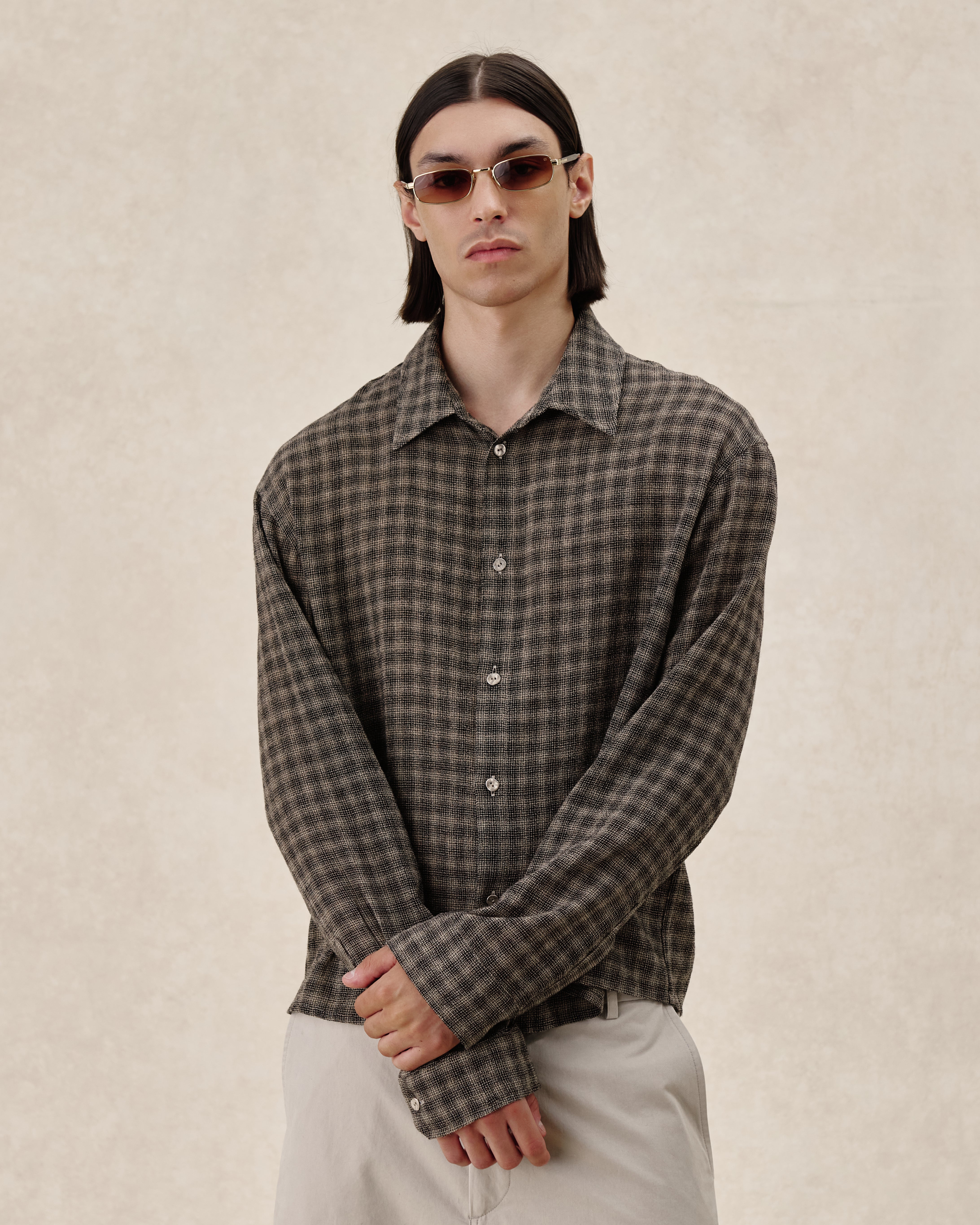 SS26-D1-CHECKERED-SHIRT-BROWN-4