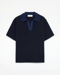 545 Knit On Knit Polo