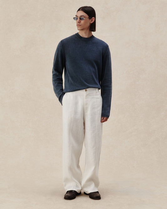 545 Linen Washed Sweater