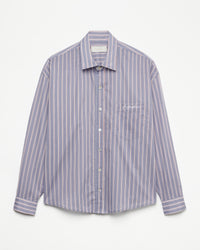 545 Ultralight Oversized Striped Shirt