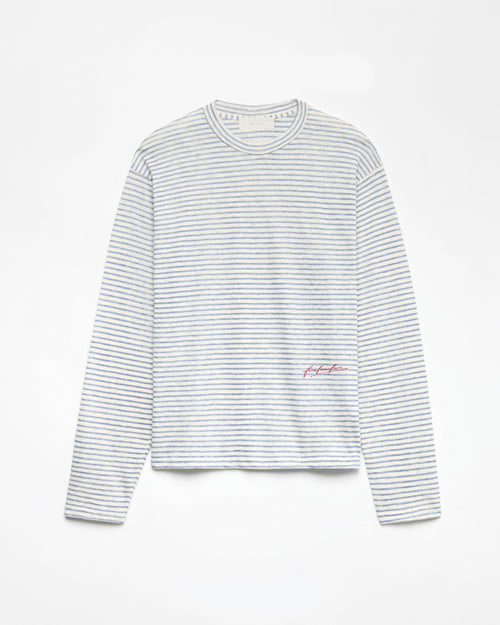 545 Striped Linen Longsleeve