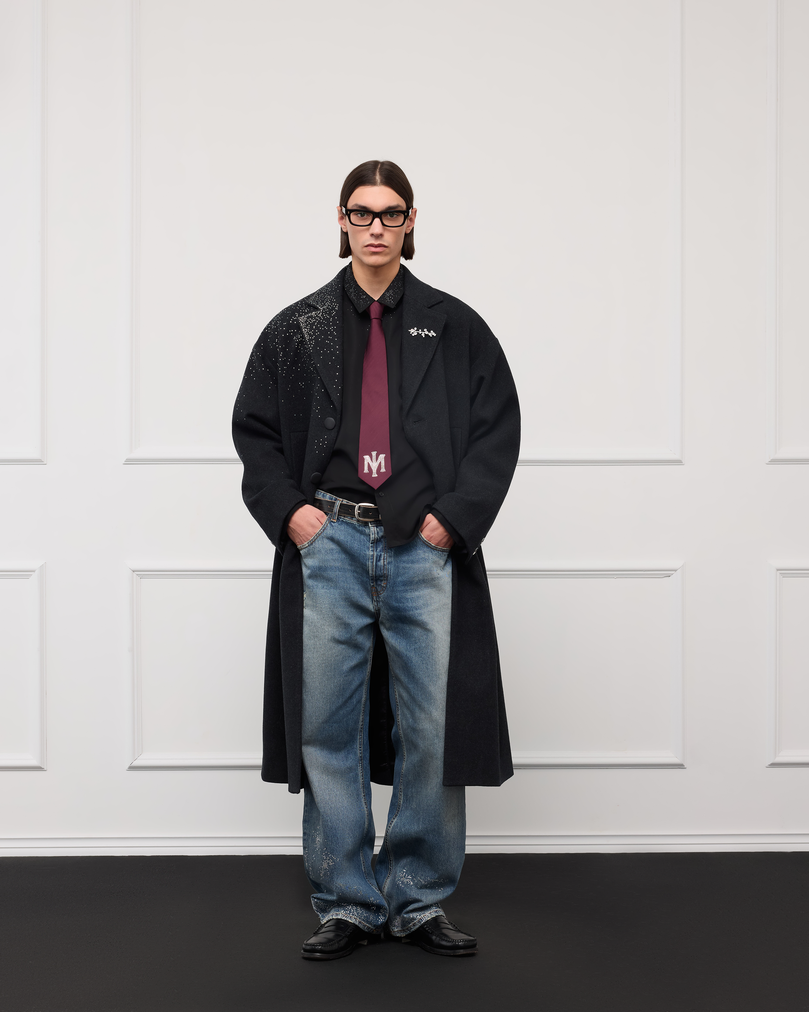 545 Crystal Wool Coat