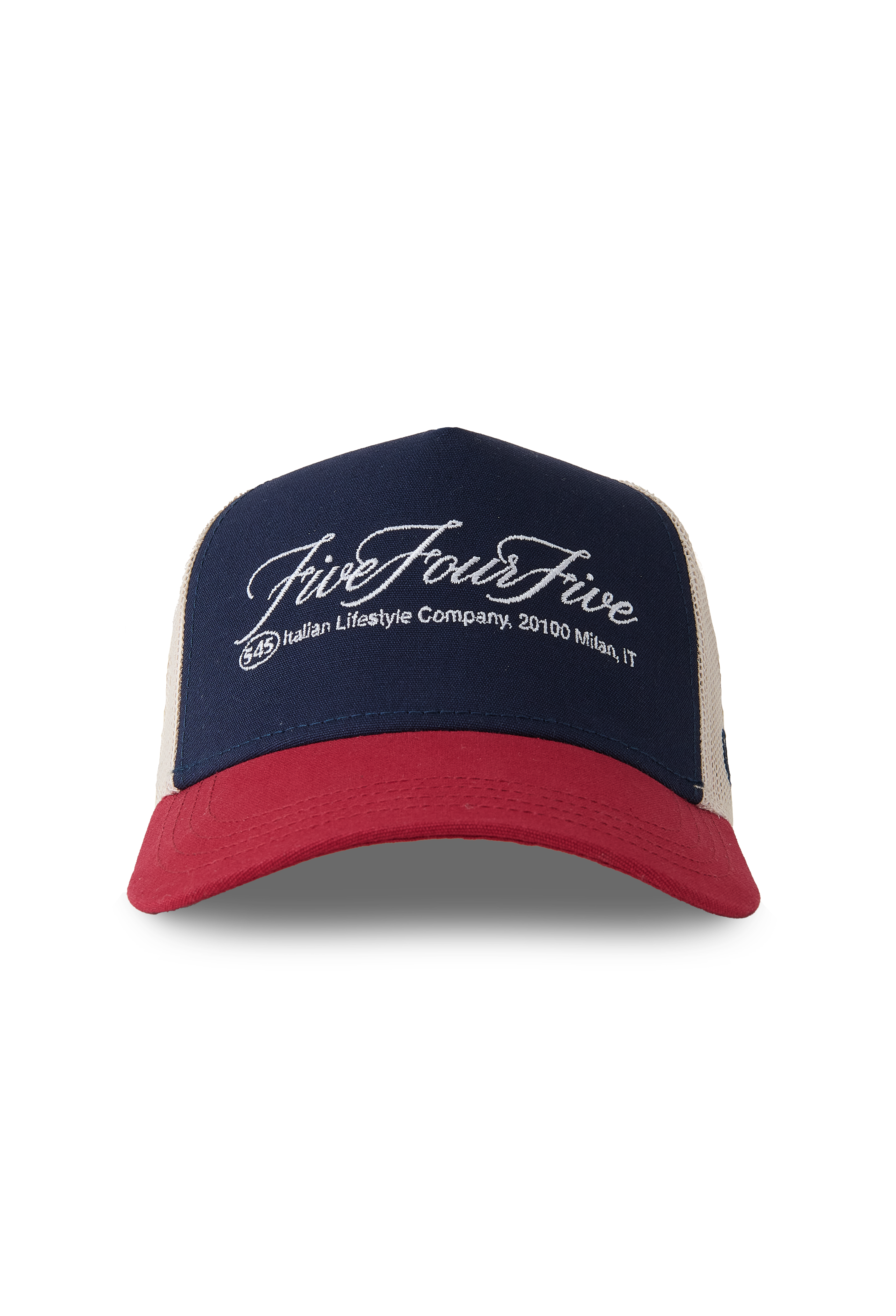 545 ITALIAN LIFESTYLE COMPANY TRUCKER HAT NAVY