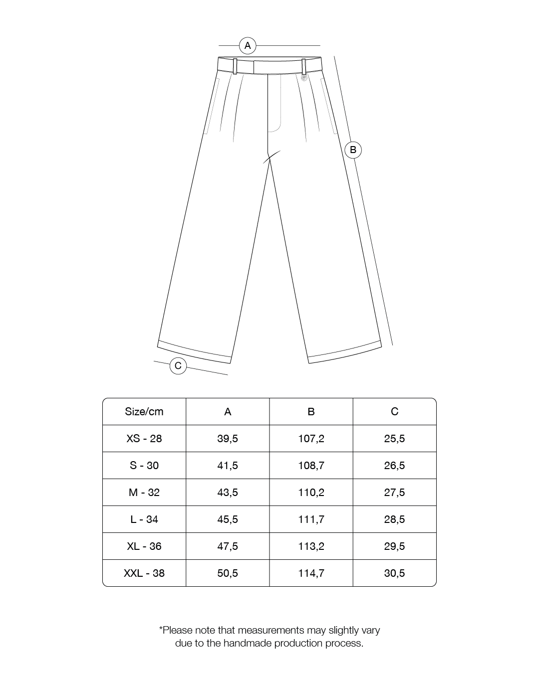 Size guide