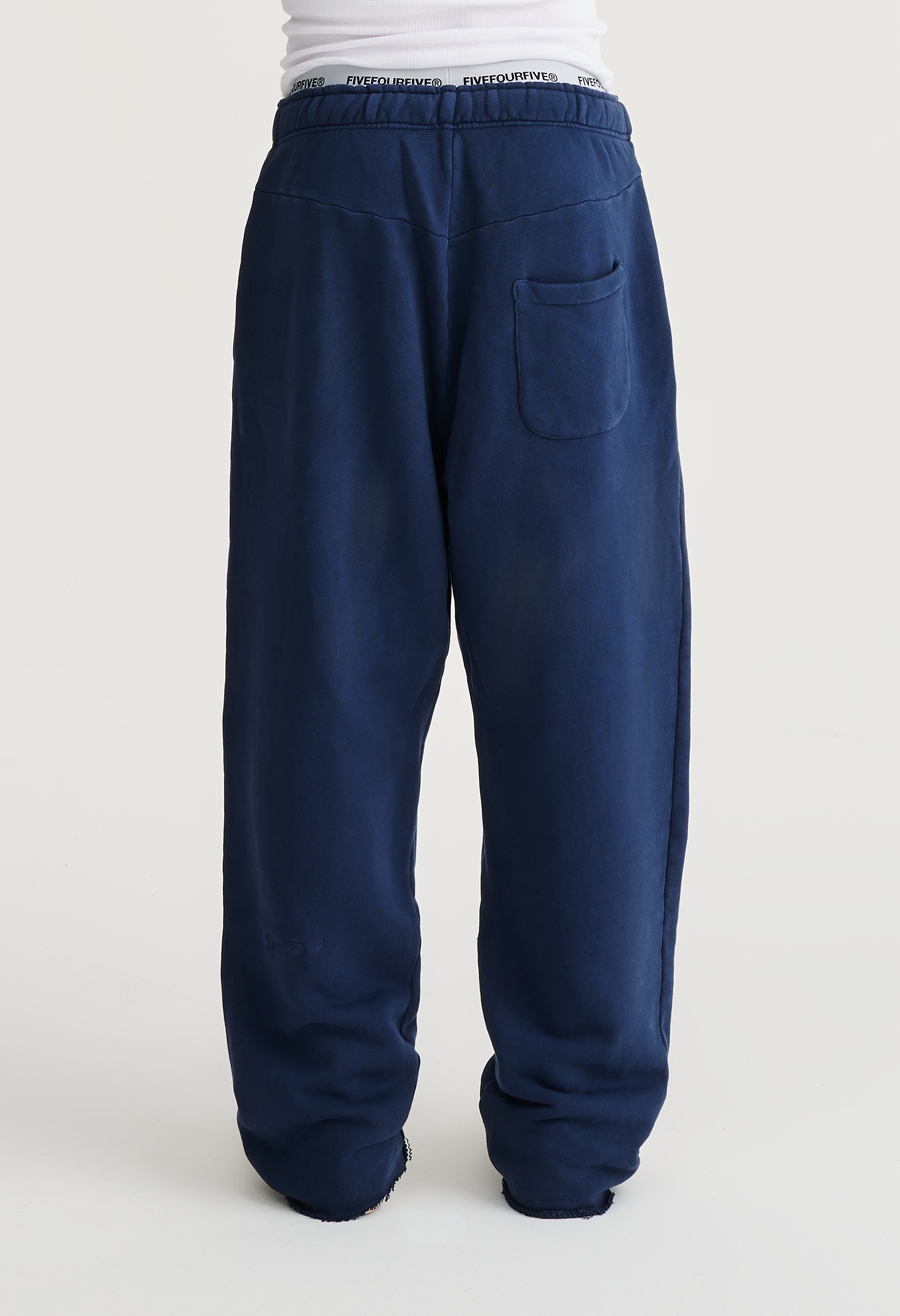 545 EVERYDAY HEAVY COTTON SWEATPANTS WASHED NAVY