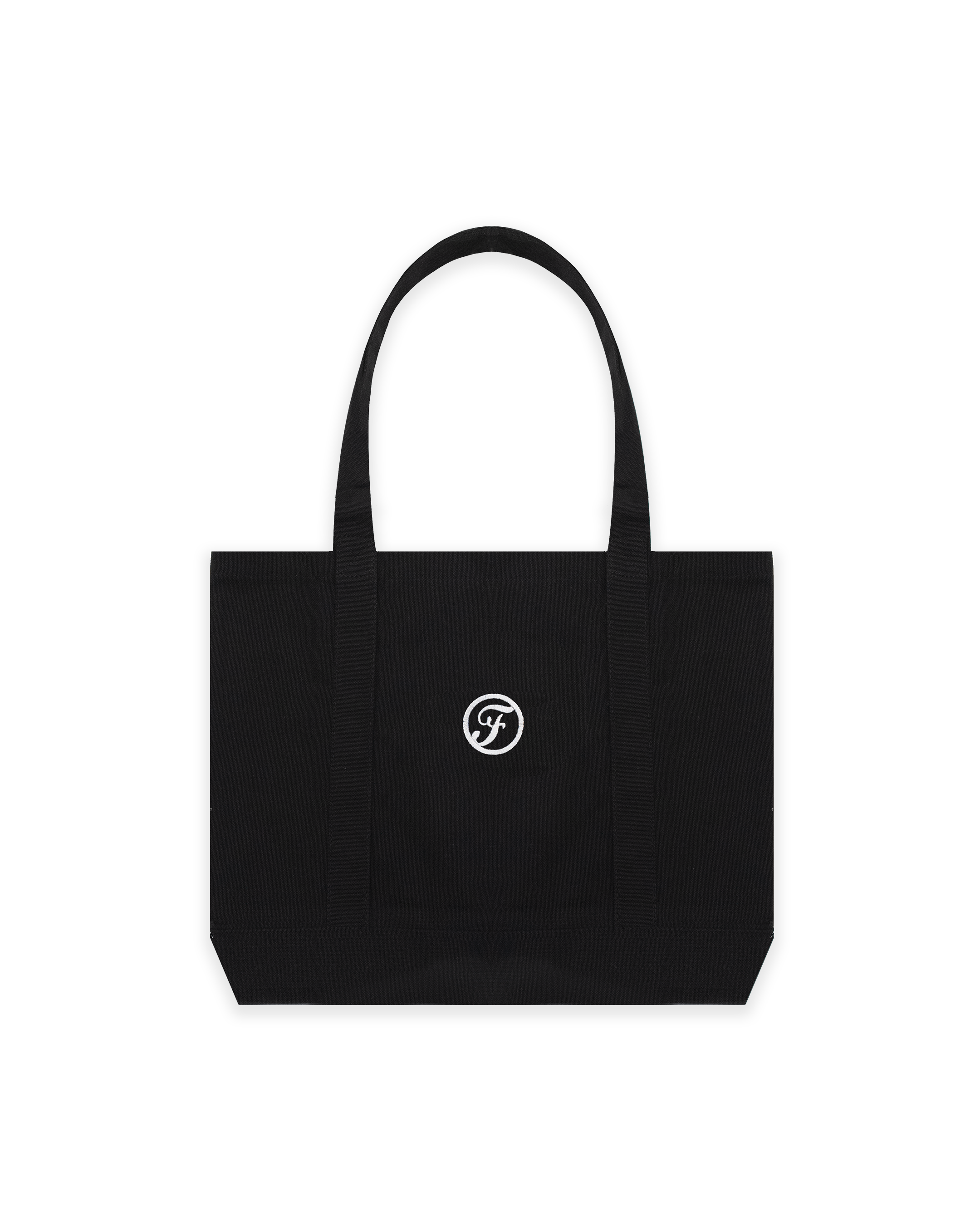 545 EVERYDAY COTTON XL TOTE BAG BLACK