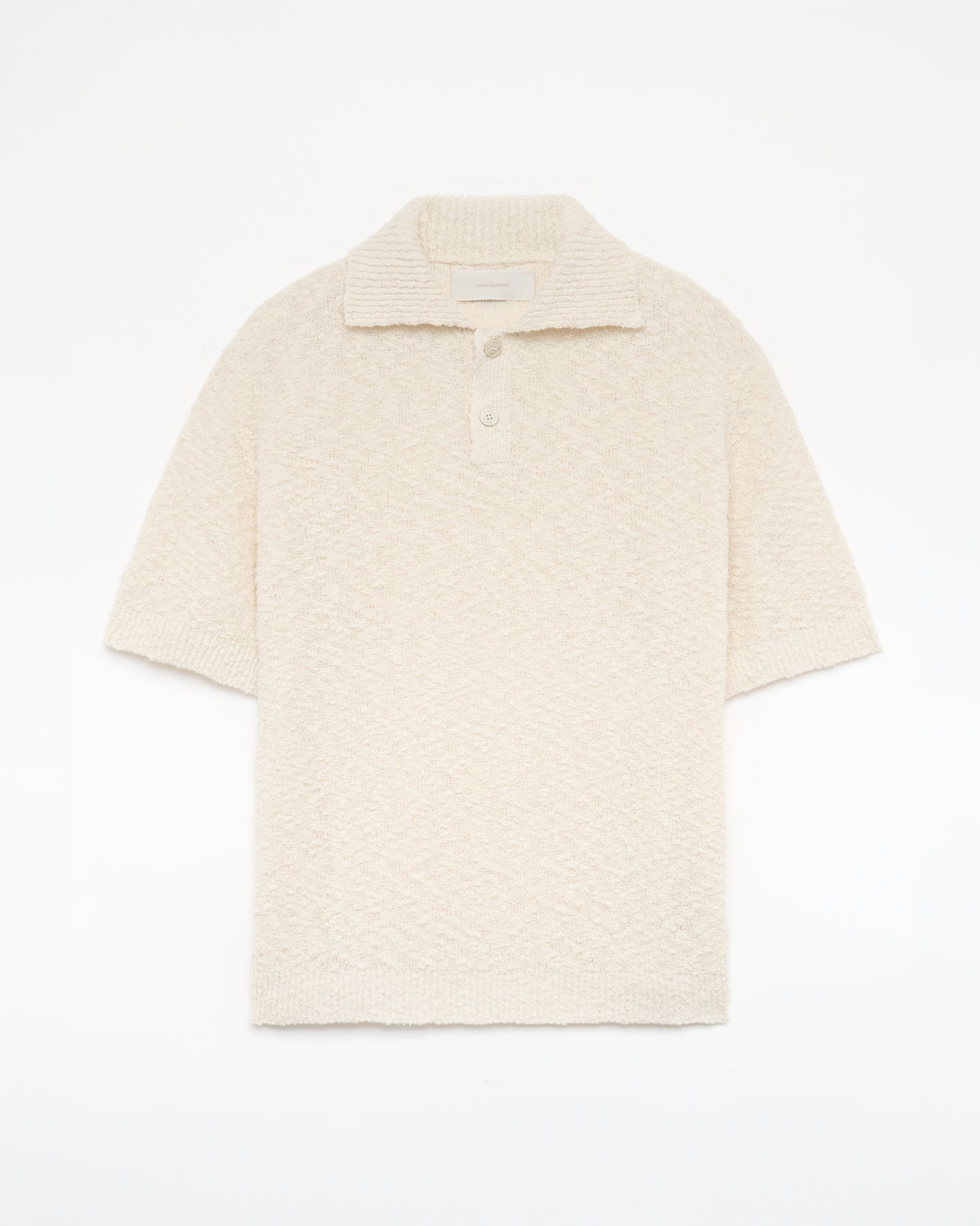 545 Bouclè Polo Shirt