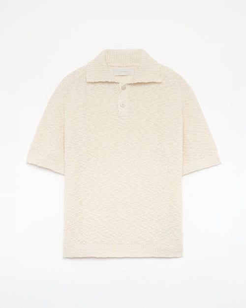 545 Bouclè Polo Shirt