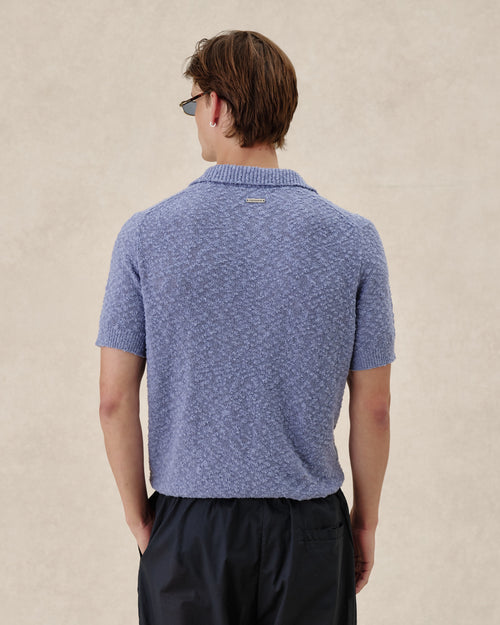 545 Bouclè Polo Shirt