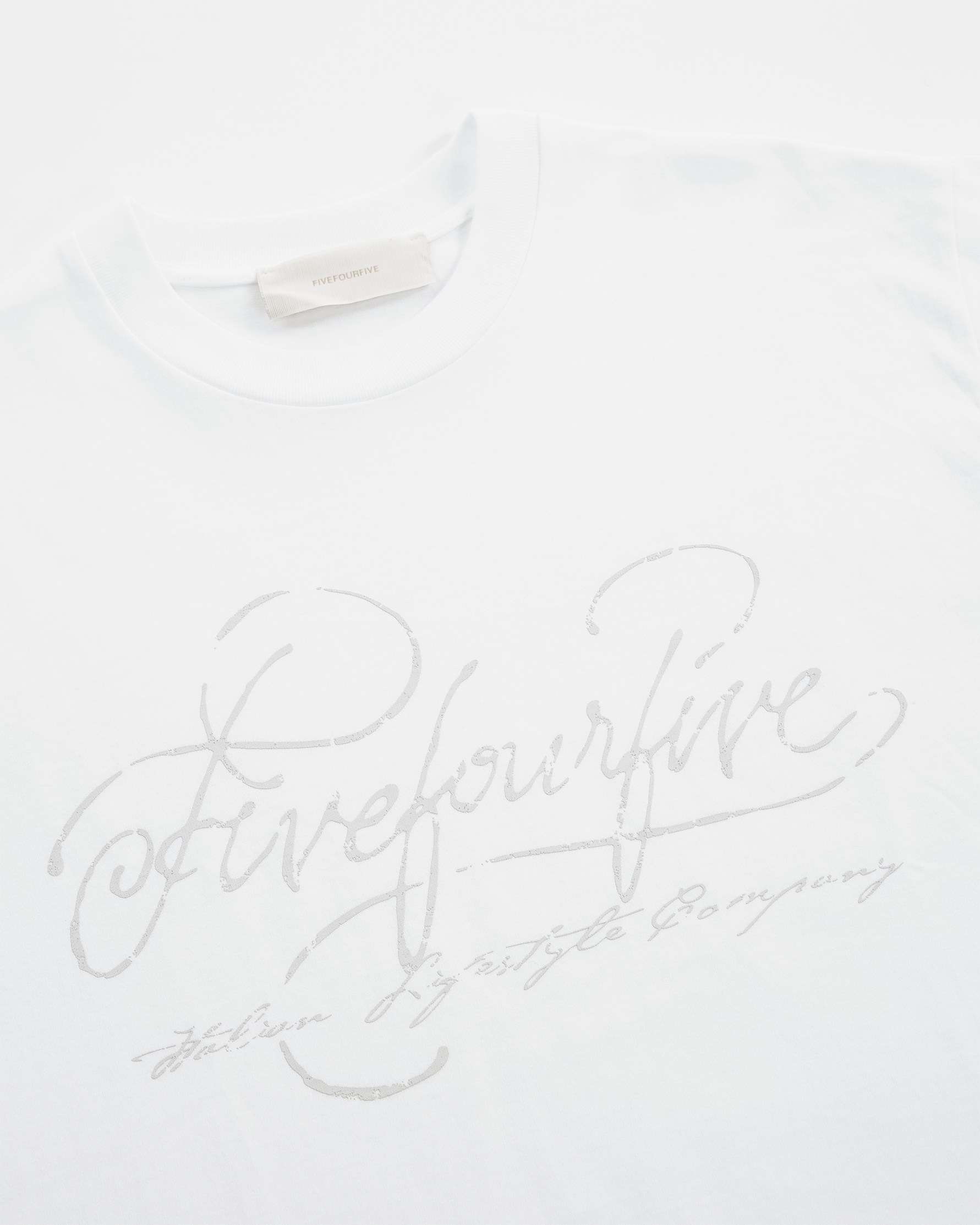 545 Calligraphic Logo Tee