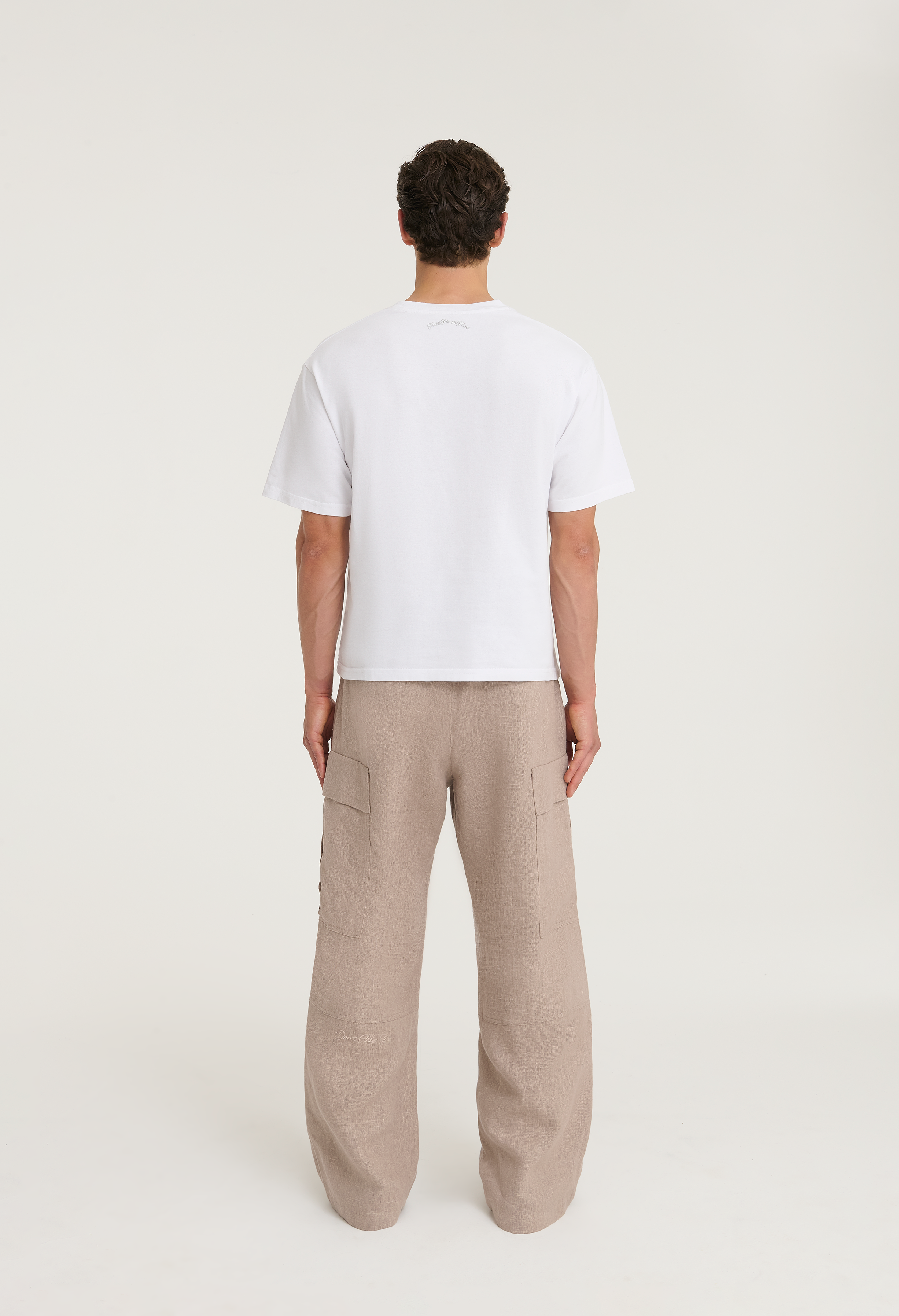 545 HEAVY CARGO LINEN STONE GREY