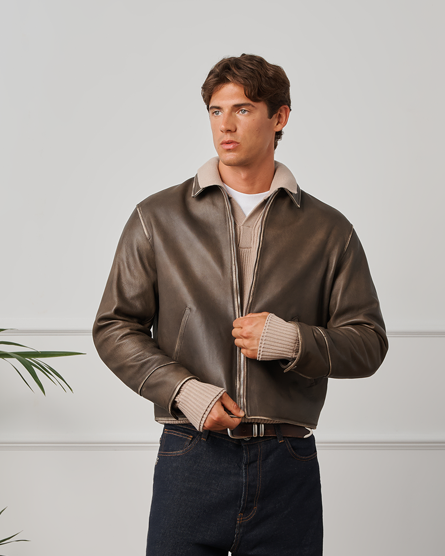 545 Premium Leather Jacket