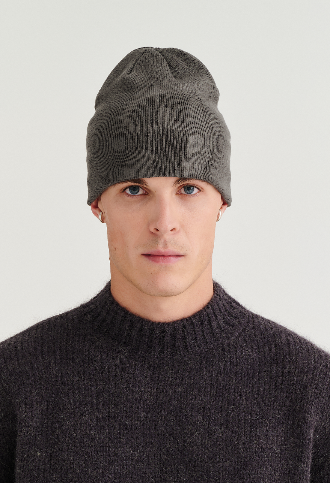 545 EVERYDAY ICONIC BEANIE DARK GREY